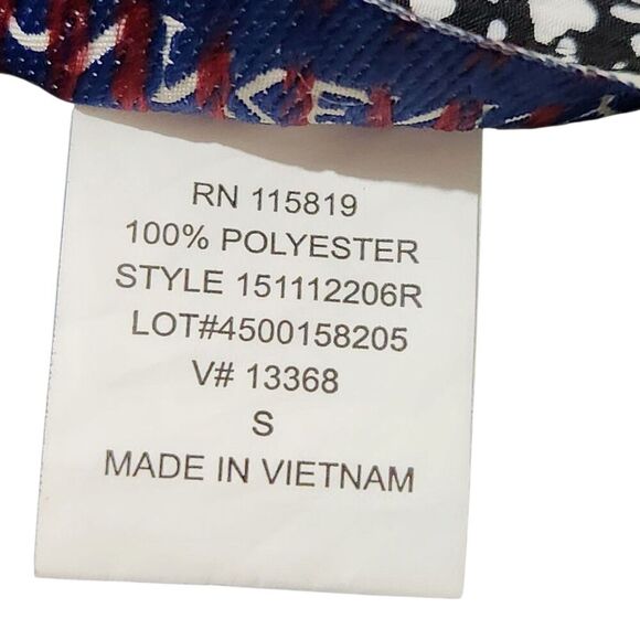 Donnkenny Blouse For Women Size Small Black And White 3/4 Sleeves Lightweight - Picture 6 of 11